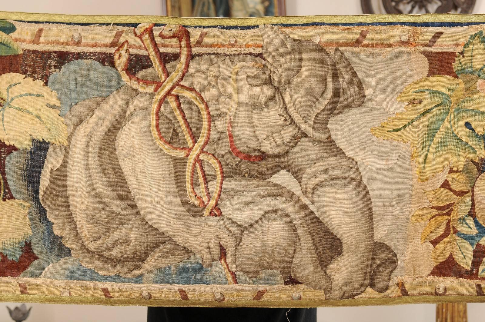 18th Century and Earlier 17th Century Tapestry Panel featuring Greek Mythological Scene