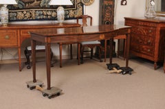 Late 18th Century English George III Mahogany Server with Serpentine Front and I