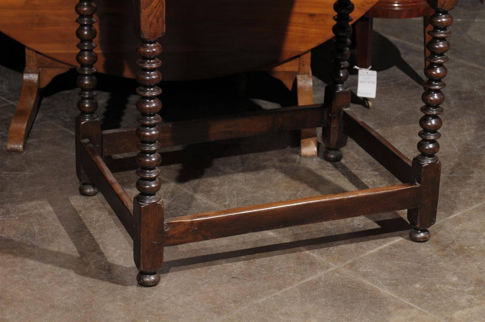 English Bobbin Leg Table 5