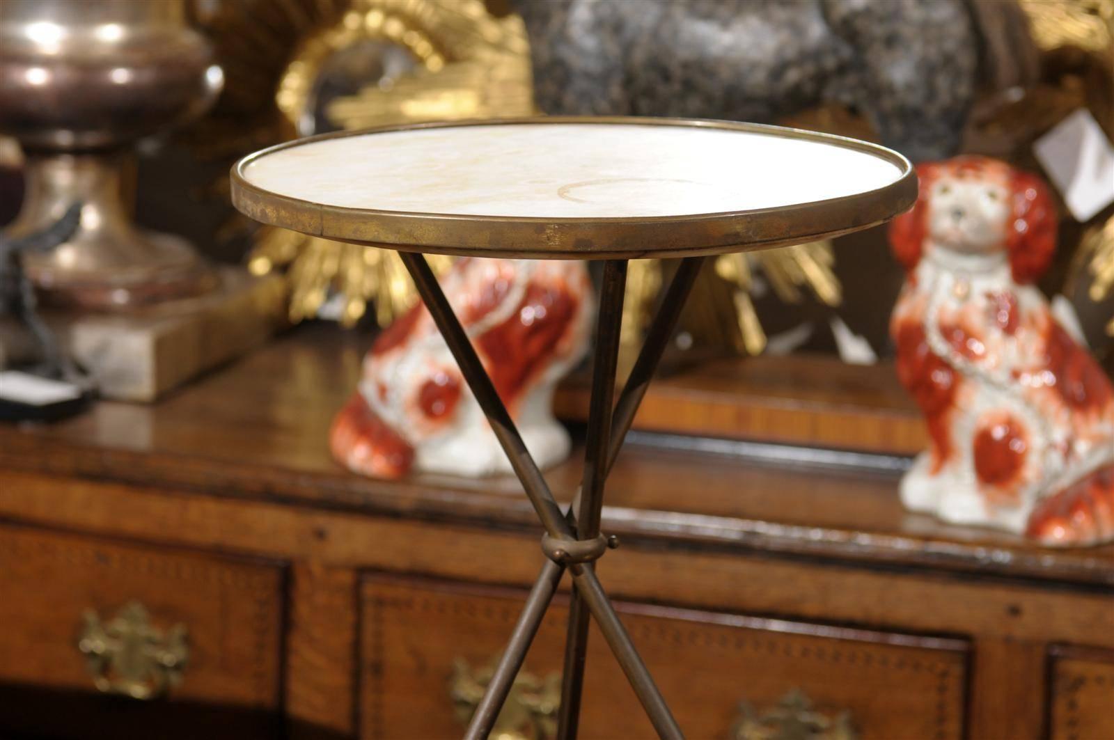 marble drinks table