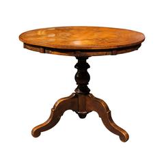 Round Italian Pedestal Table