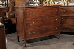 French Walnut Directoire Commode