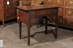 English Oak Lowboy