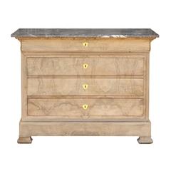 French Walnut Bleached Chest