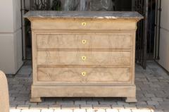 French Walnut Bleached Chest