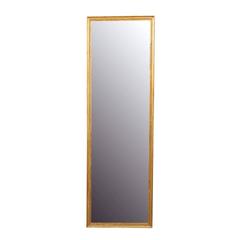 French Full Length Mirror with Giltwood Frame from the Turn of the Century