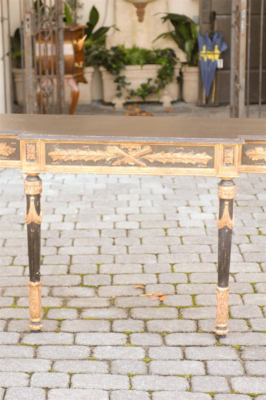 20th Century Painted Console Table