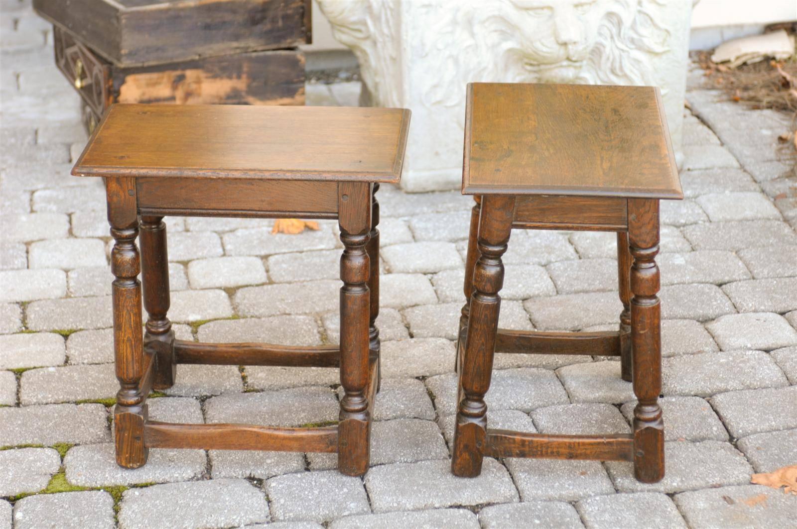Pair of English Joint Stools 5
