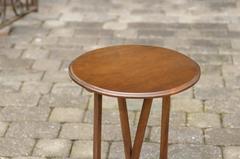 Miniature French Mahogany Wine Tasting Table from the 1920s