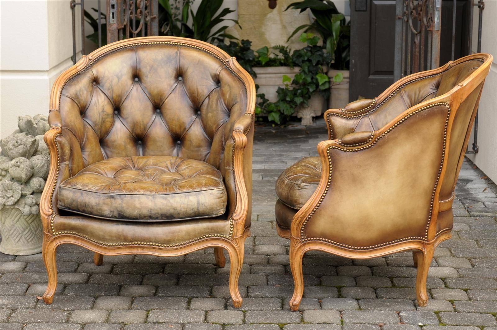 french barrel chair