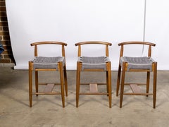 Lot de trois tabourets de bar « Harbor » de Phloem Studio, créés par Benjamin et Ron Klebba