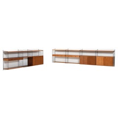 Shelf System by Kajsa & Nils Nisse Strinning for String AB 1950s