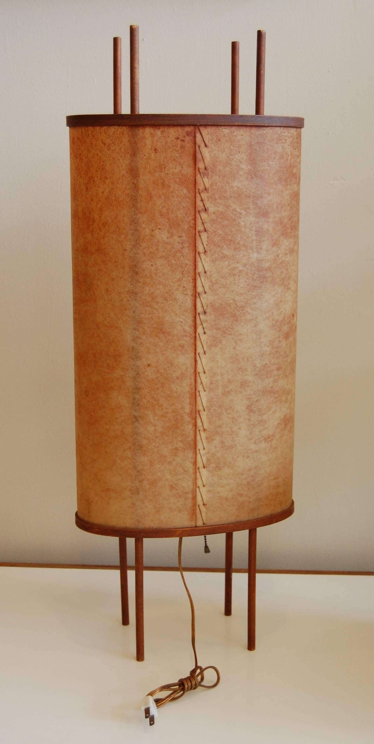 1950s Japanese Modernist Table Lamp In Excellent Condition In San Francisco, CA