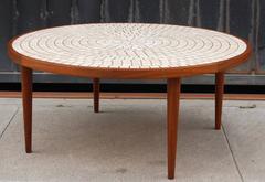 Tile Coffee Table by Gordon & Jane Martz for Marshall Studios