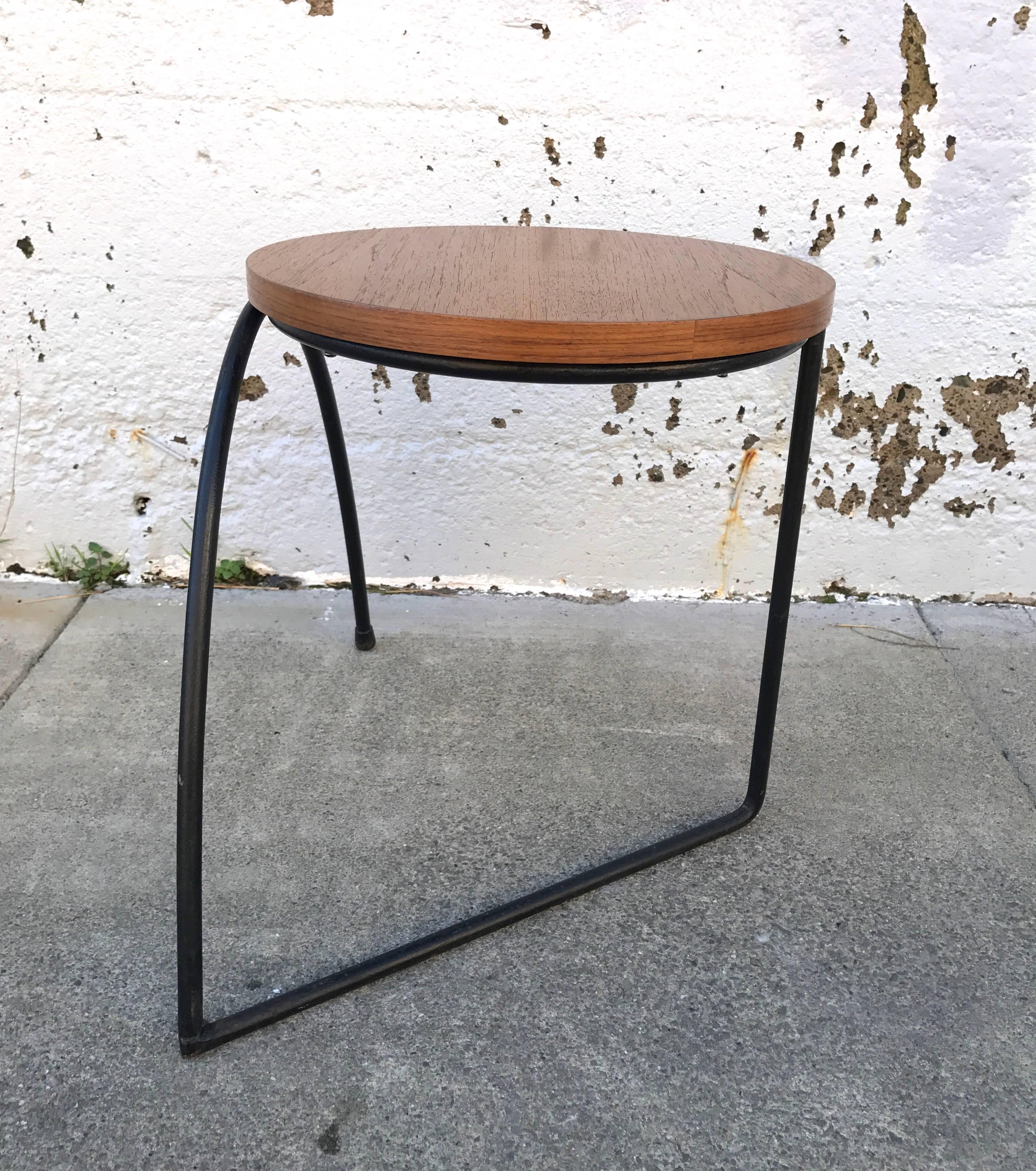 Mid-20th Century Californian Modernist  Side Table/Stool
