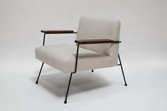 California Iron Framed Lounge Chairs
