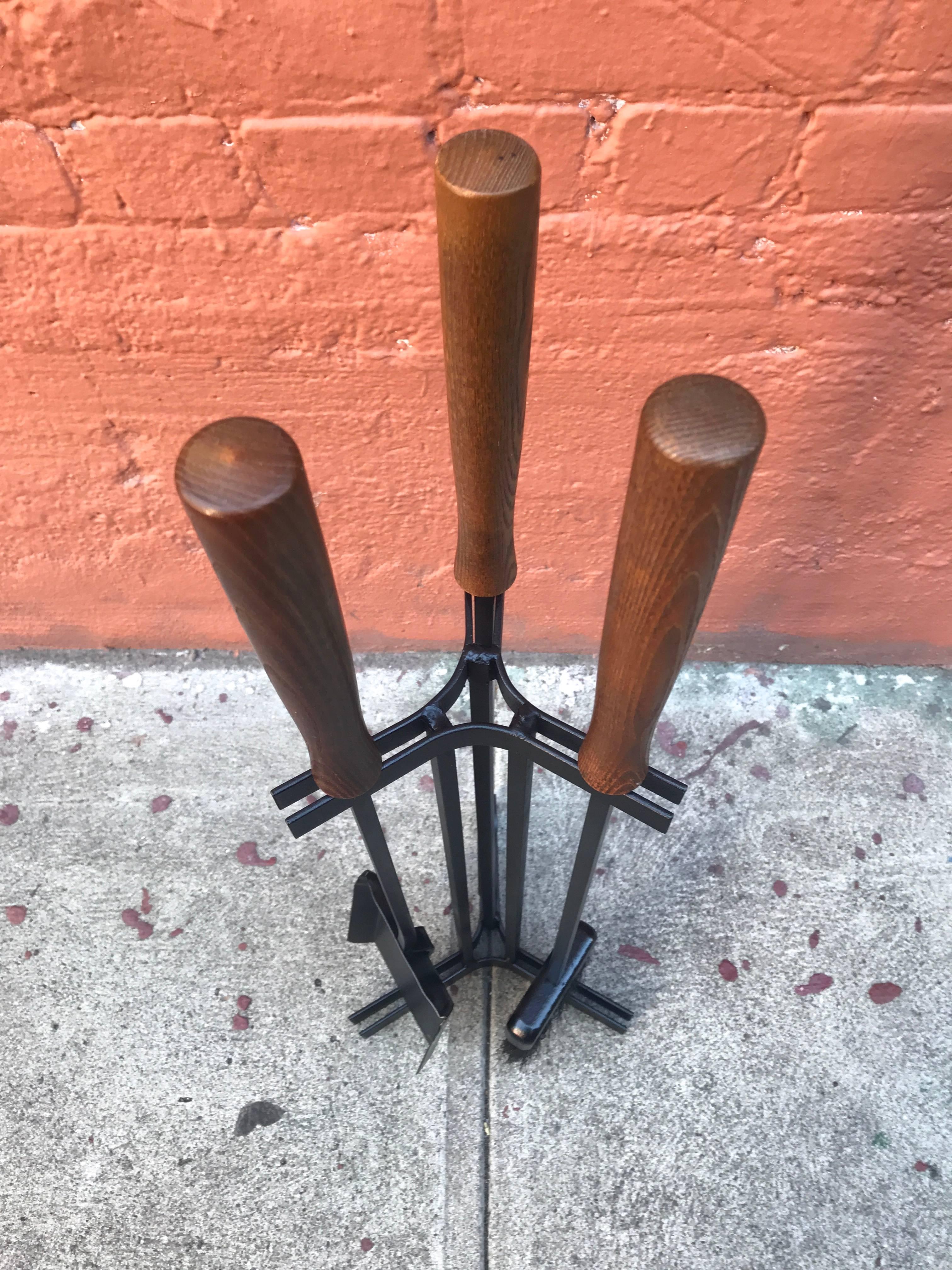 Vintage American Modernist Firetools, 1960s In Good Condition In San Francisco, CA