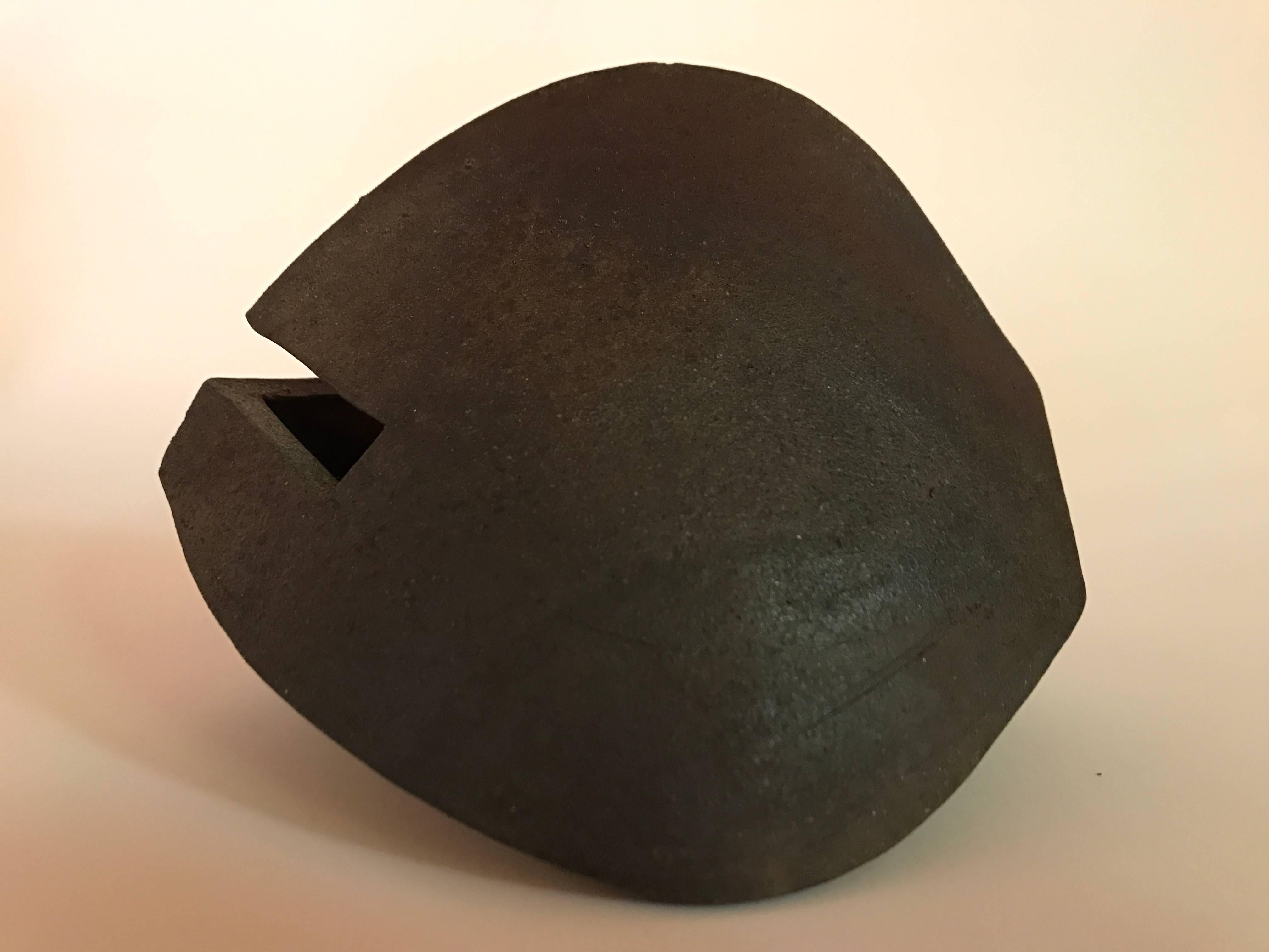 Malcolm Wright Abstract Wood-Fired Clay Sculpture For Sale 1