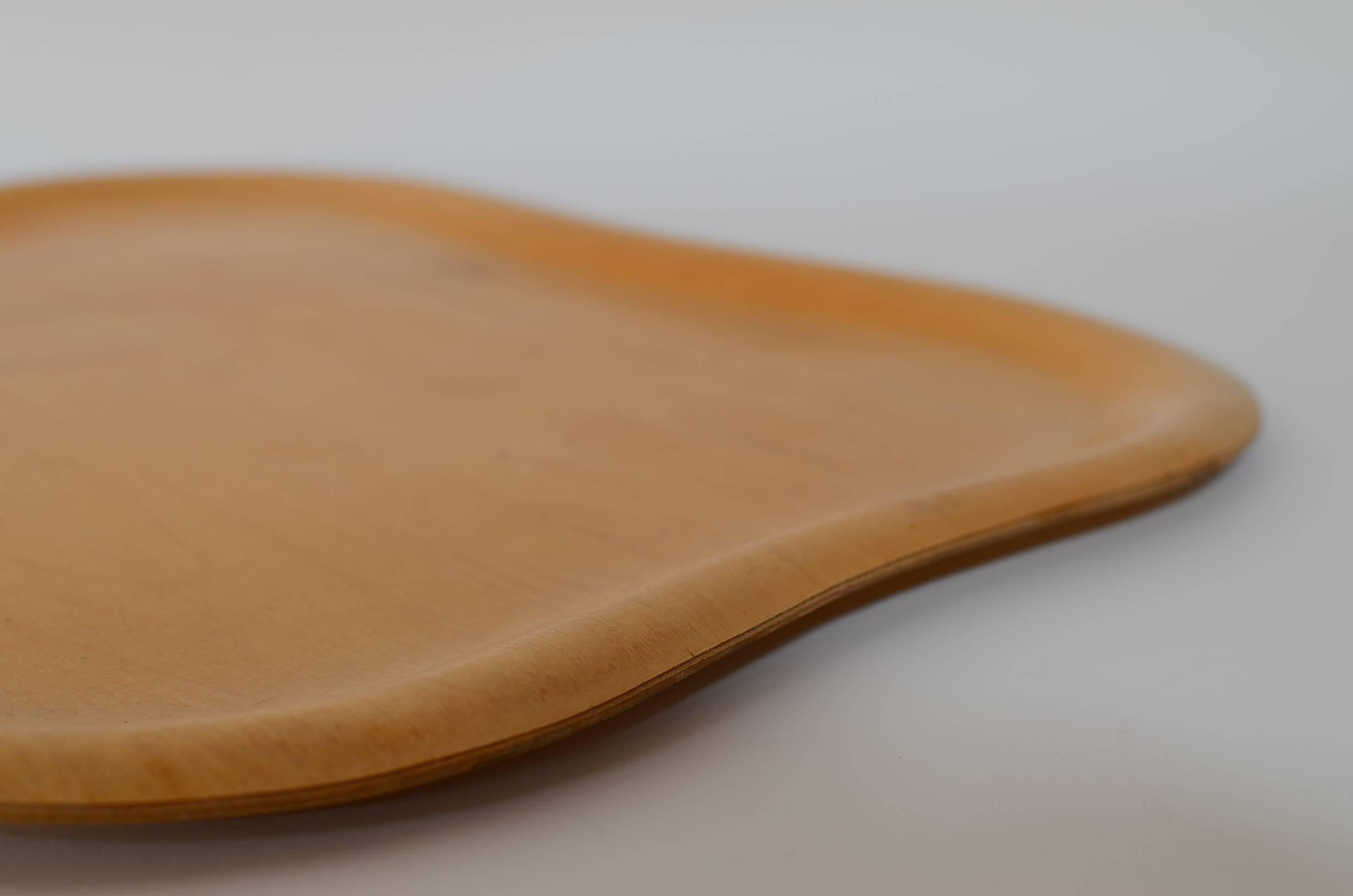 Finnish Tapio Wirkkala Molded Plywood Trays, 1950s For Sale