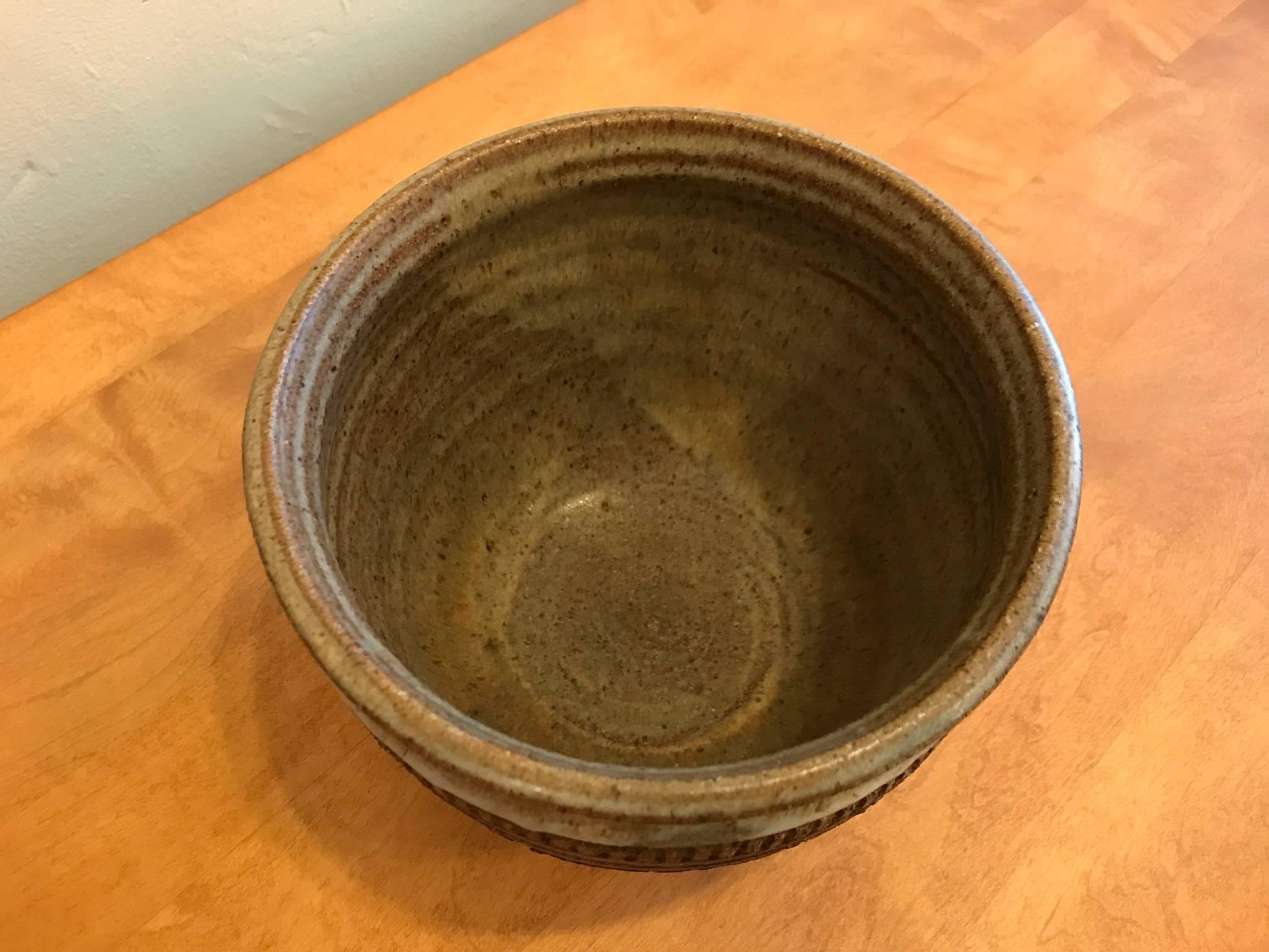 Mid-20th Century Rose Dodds Abstract Ceramic Pot, California, 1960s For Sale