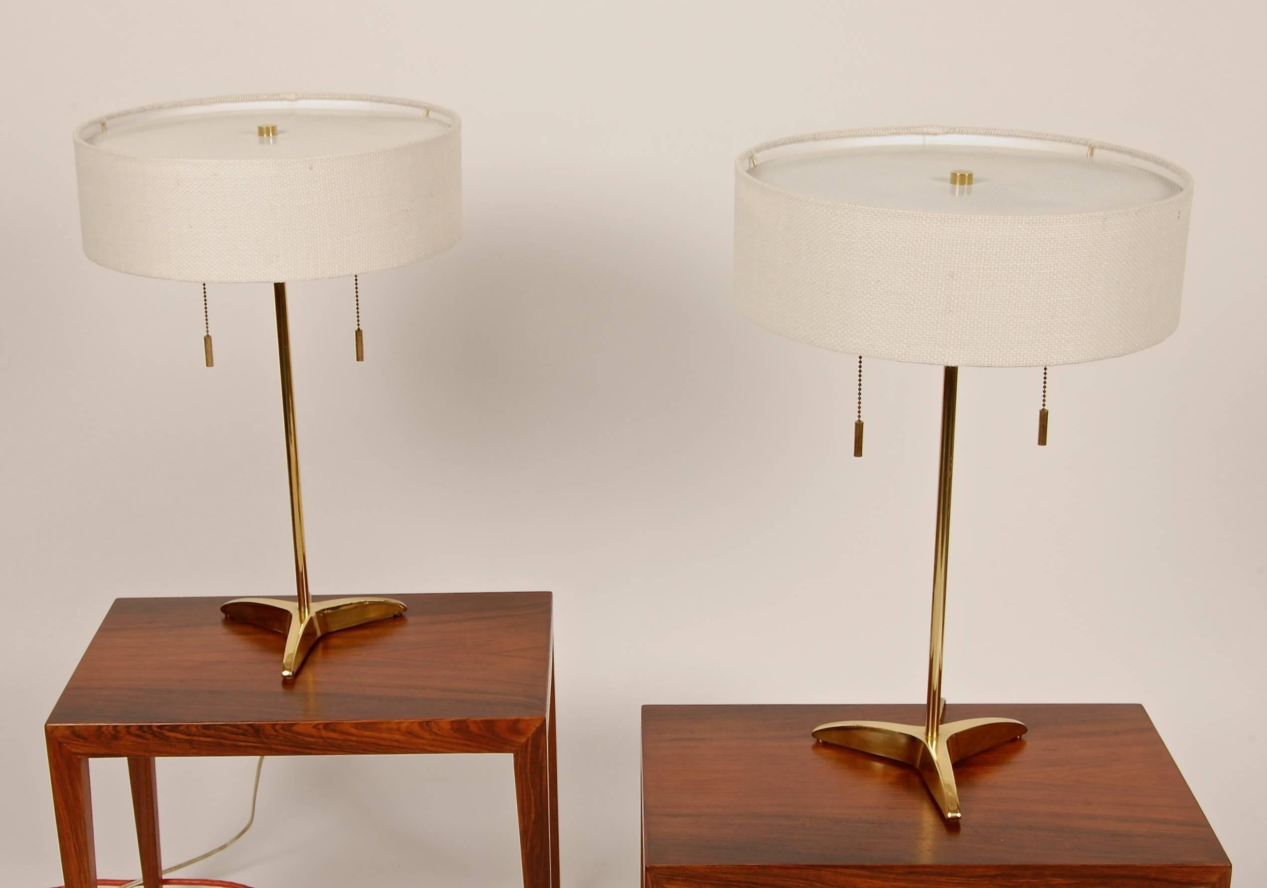 Other Pair of Brass Stiffel Table Lamps