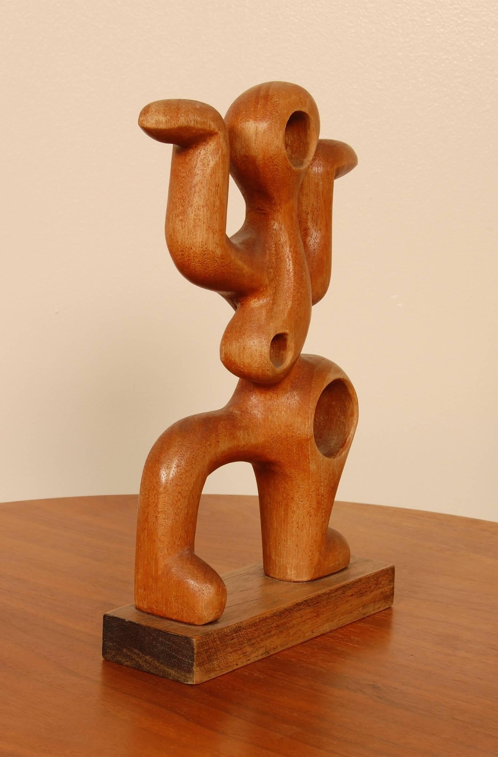 Carved Jose Pinal Figurative Abstract