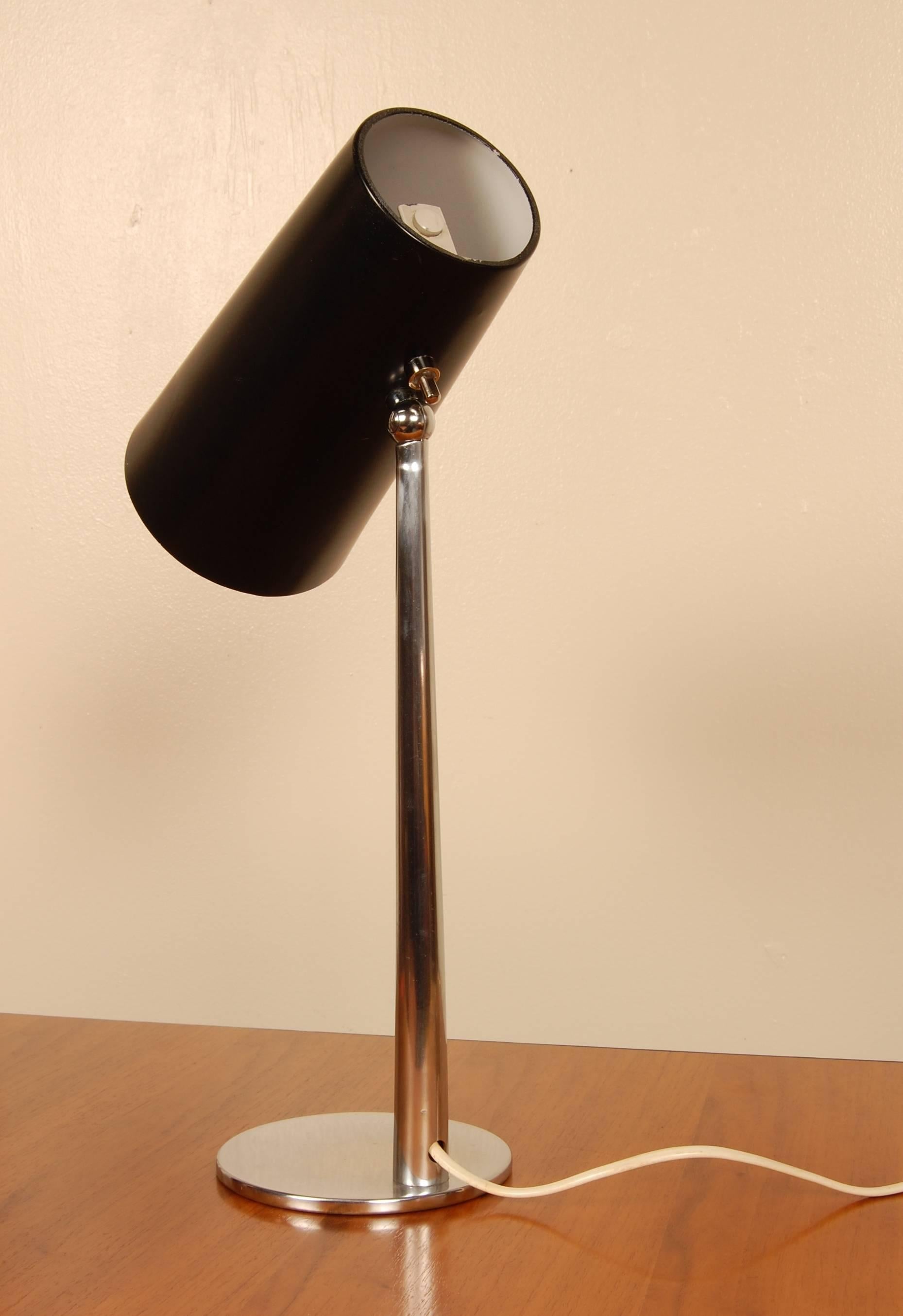 Aluminum Italian Table Lamp