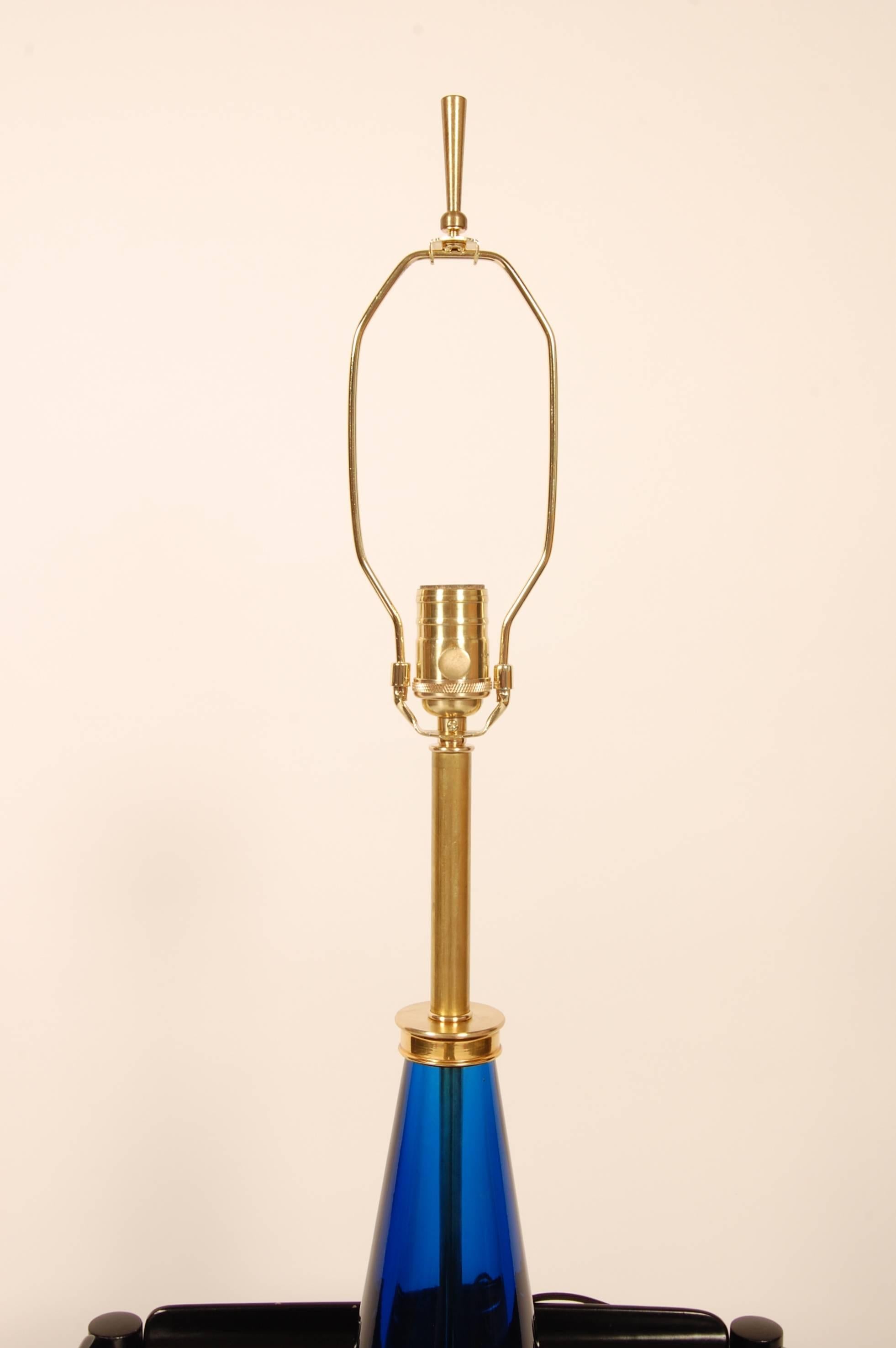 Italian Flavio Poli for Seguso Table Lamp, 1960s