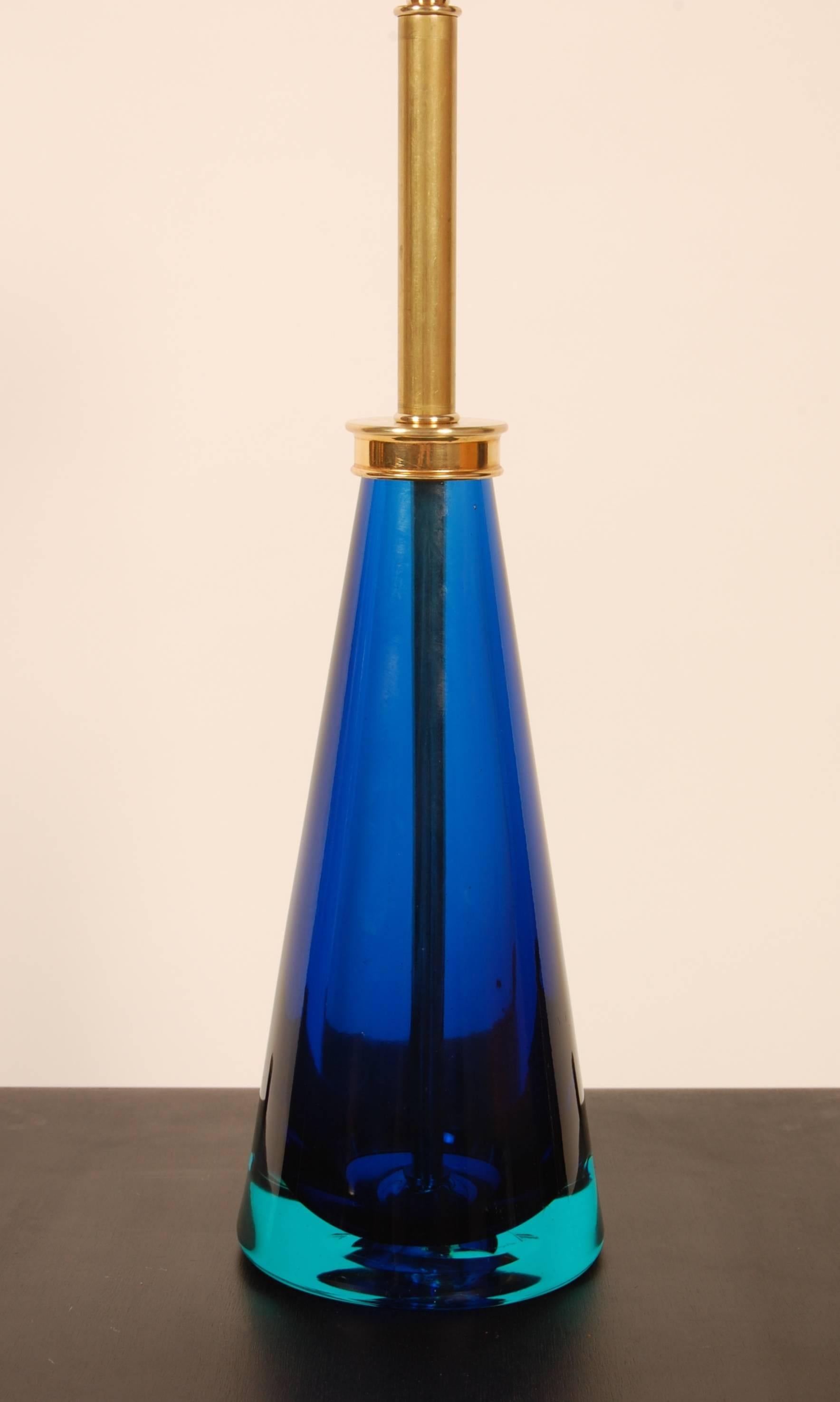 Mid-Century Modern Flavio Poli for Seguso Table Lamp, 1960s