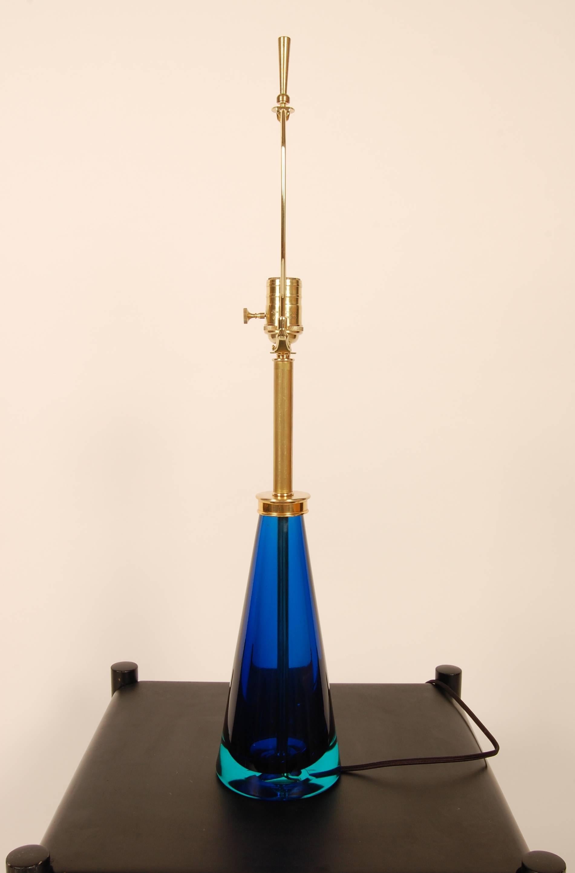 Mid-20th Century Flavio Poli for Seguso Table Lamp, 1960s