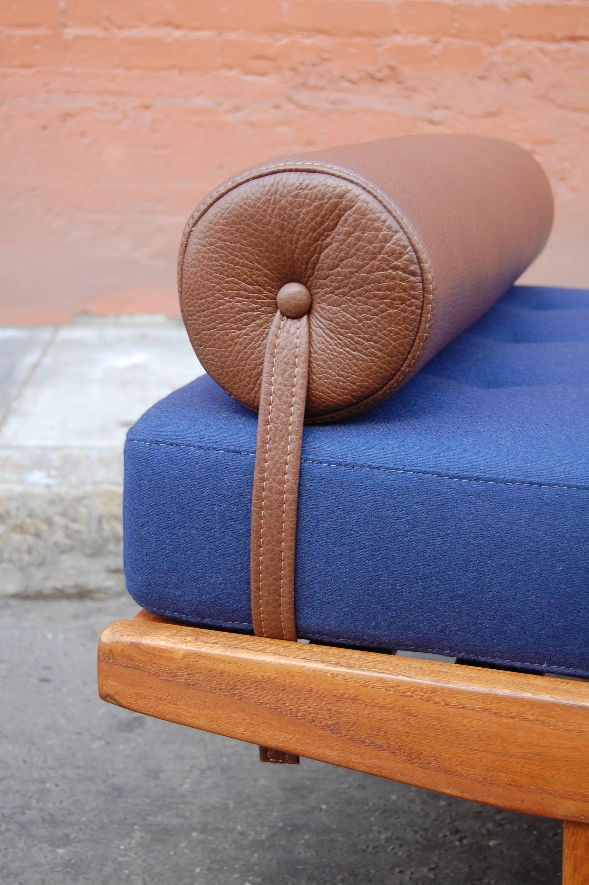 Mid-20th Century Poul Volther 1950s Danish Daybed in Knoll Fabric
