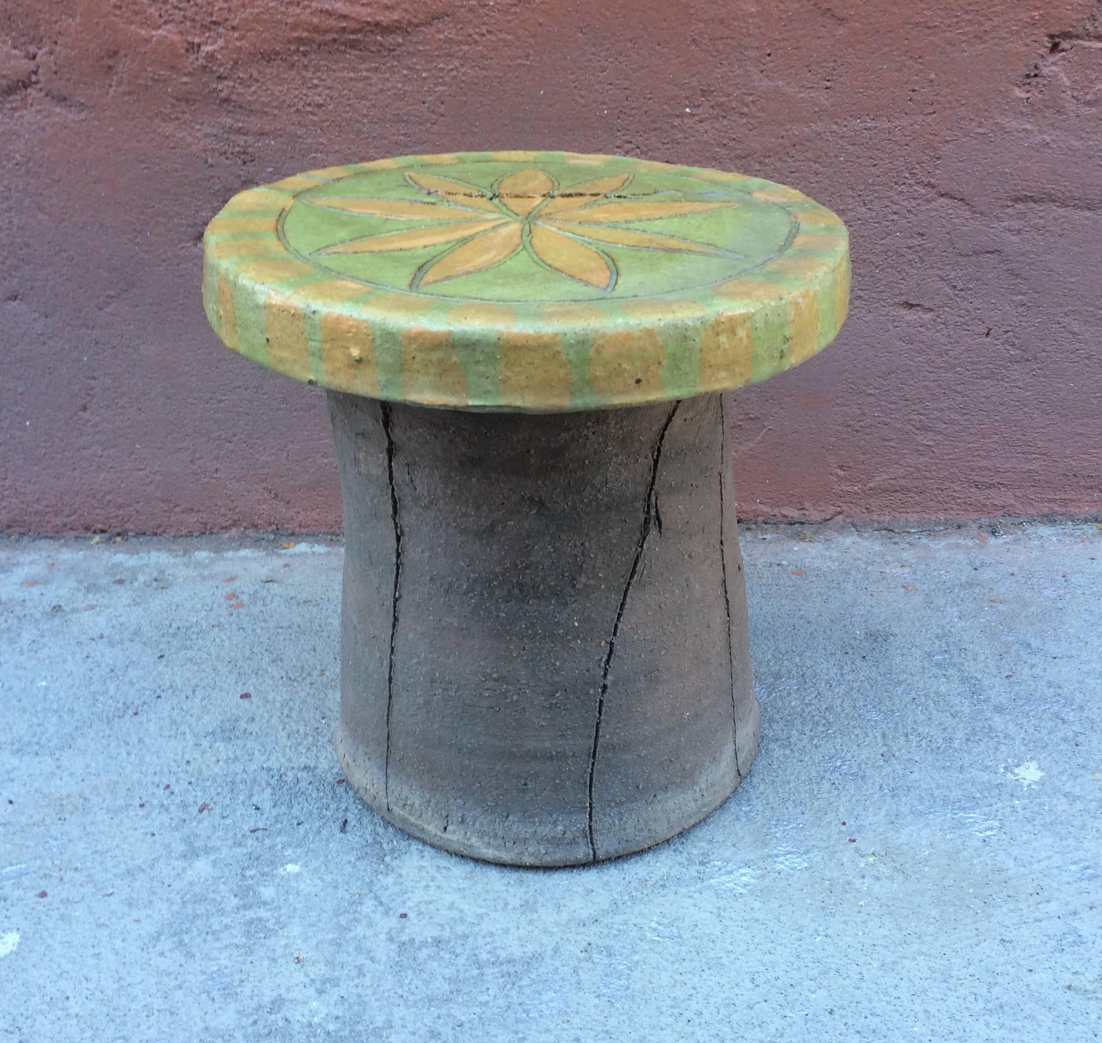 Bay Area Artist Stan Bitters Stool #2 In Good Condition In San Francisco, CA
