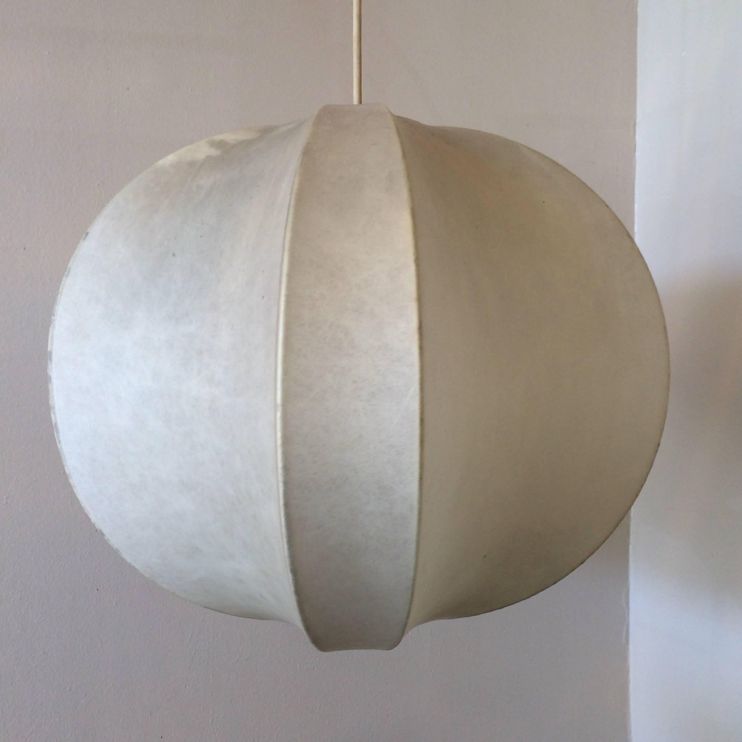 Other Italian Design Pendant Lamp Castiglioni Cocoon Style, 1960s