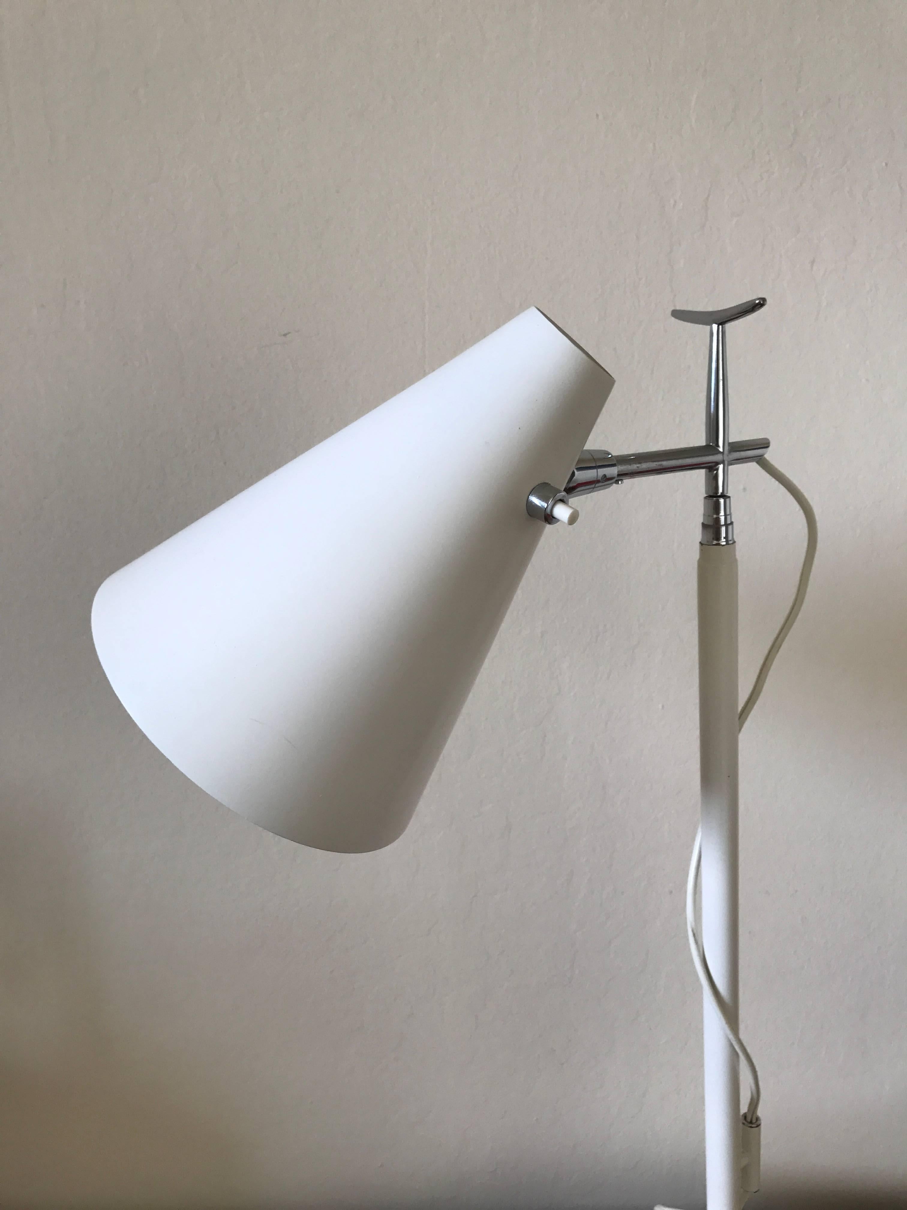 Telescoping table or floor lamp by Ostuni-O-Luce of Italy. The lamp extends from 23