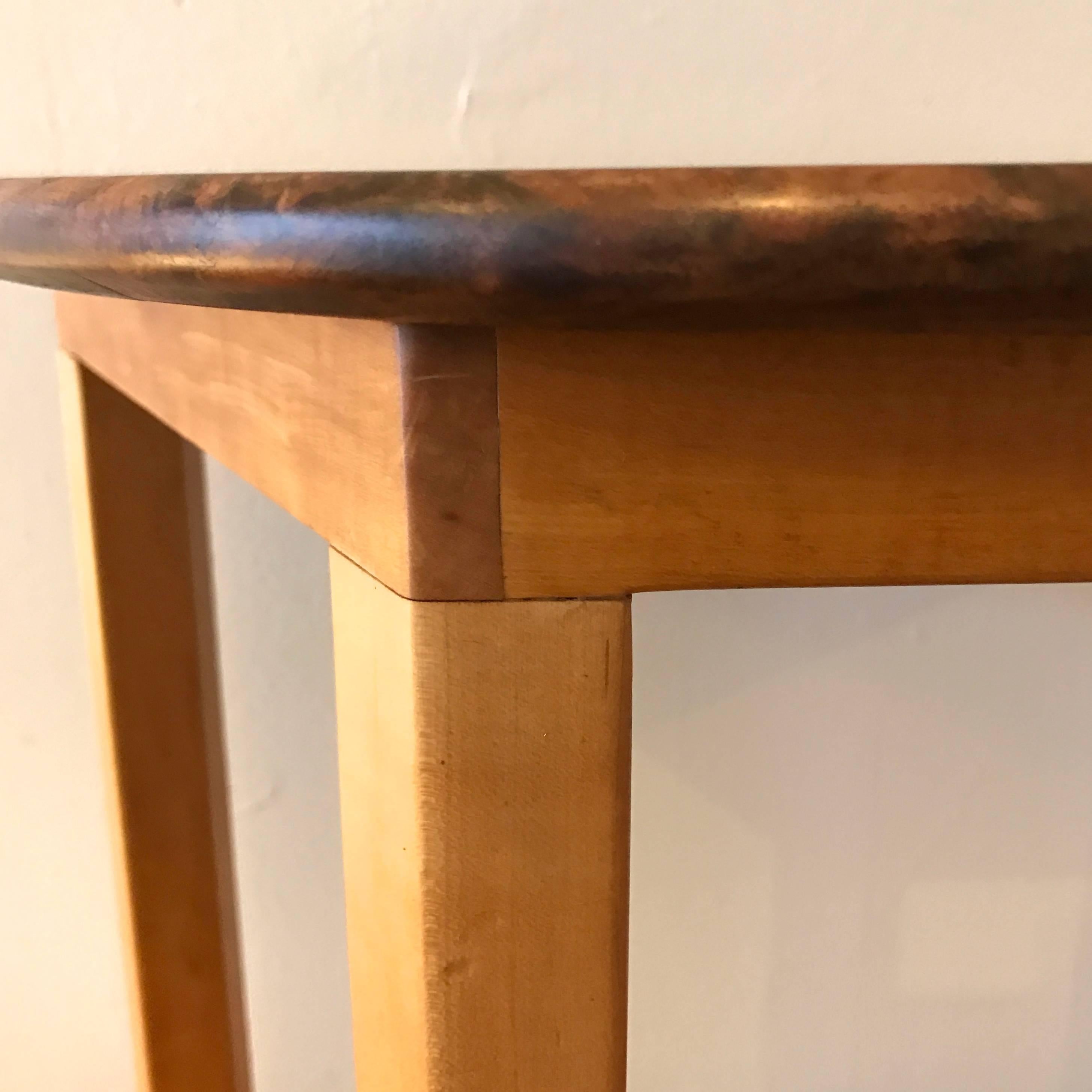 Late 20th Century California Craft Studio Side Table