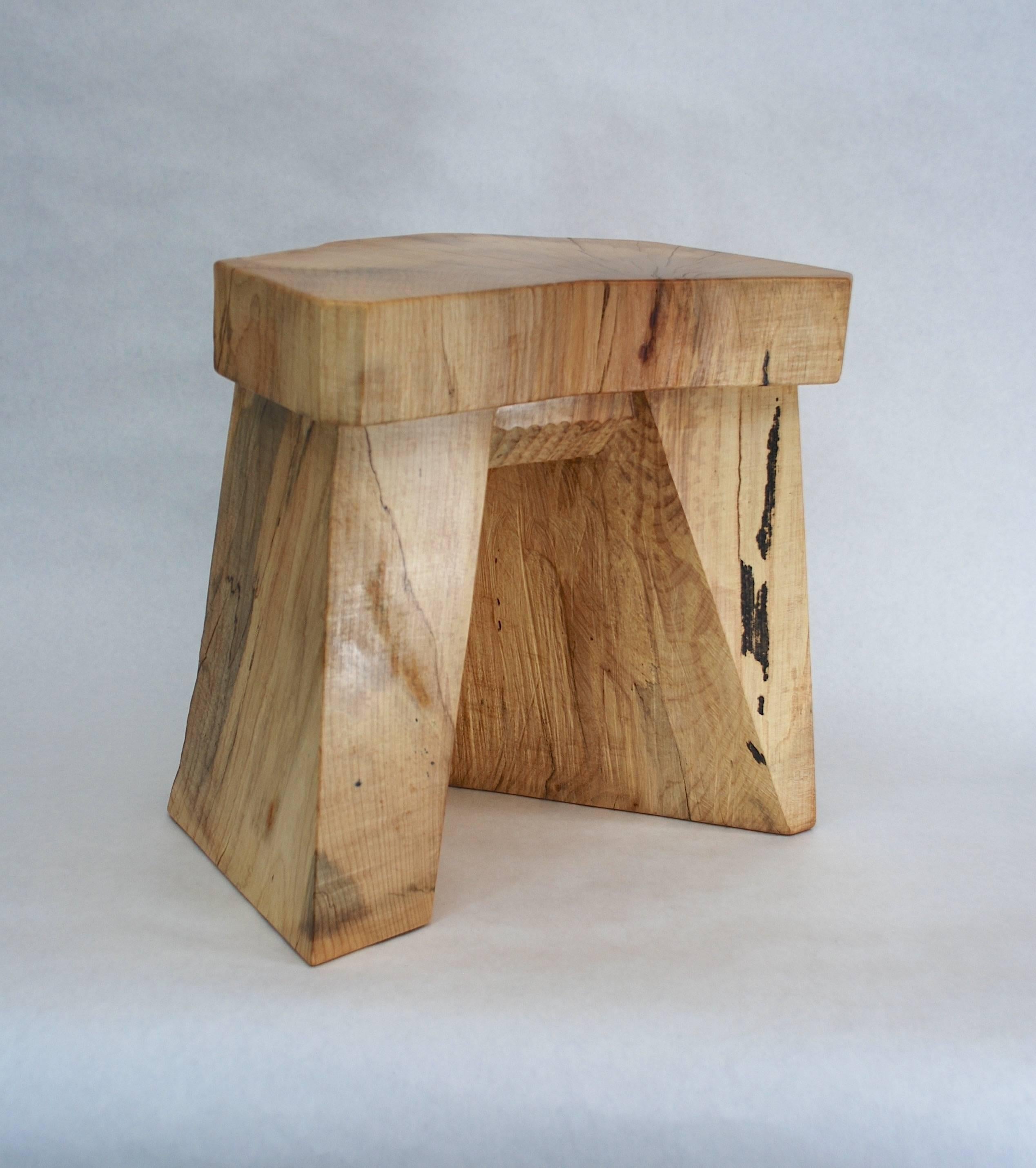 Contemporary Rick Yoshimoto Sugar Maple Stool For Sale