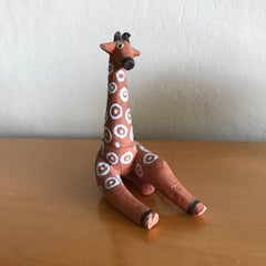 Adolf Odorfer Ceramic Giraffe California Studio Artist