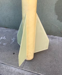 1970s Large Working Fiberglass Model Rocket Aerospace