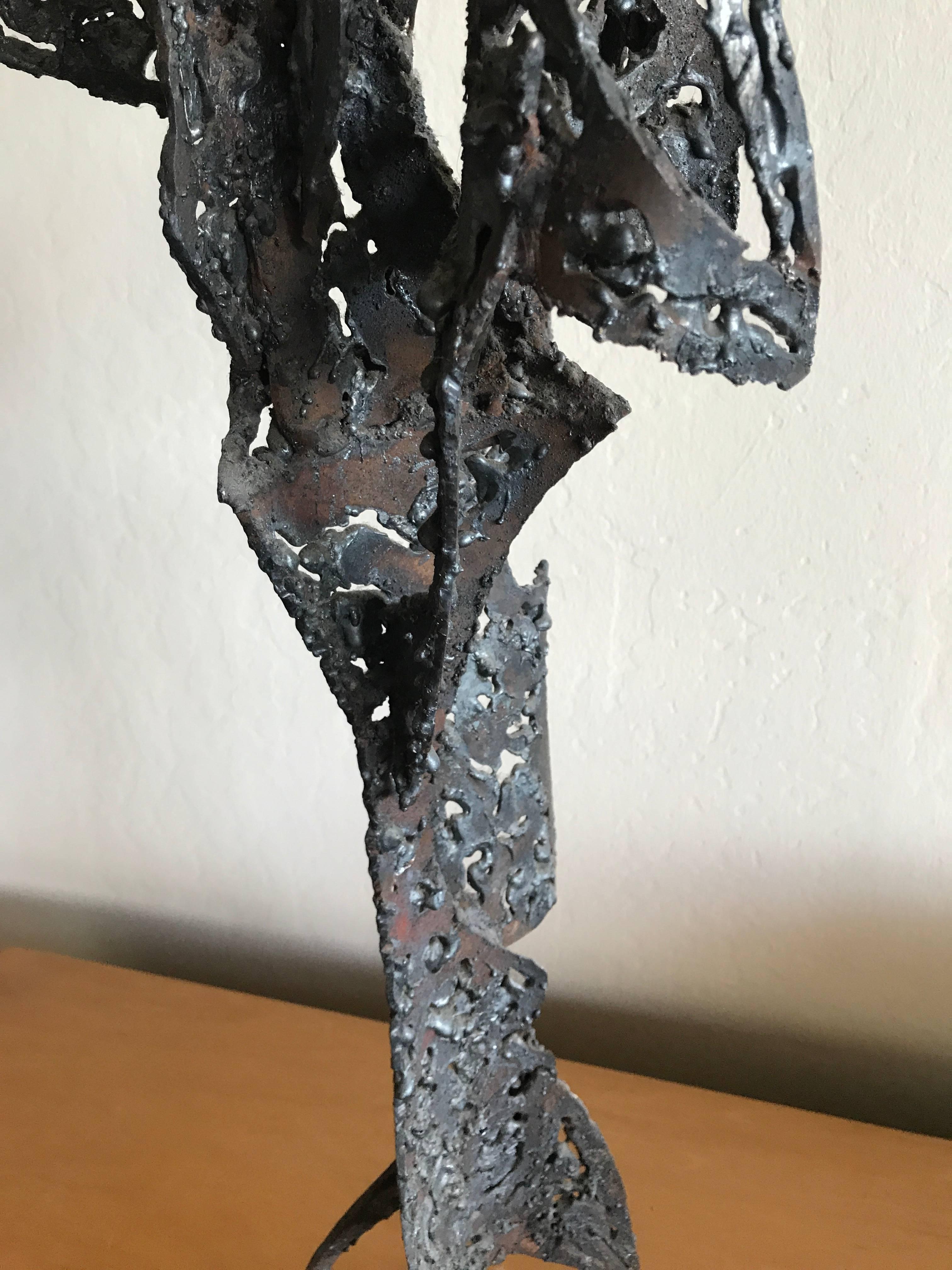 1950s Bay Area Abstract Sculpture by Winfreg Ng (1936-1991) In Good Condition For Sale In San Francisco, CA