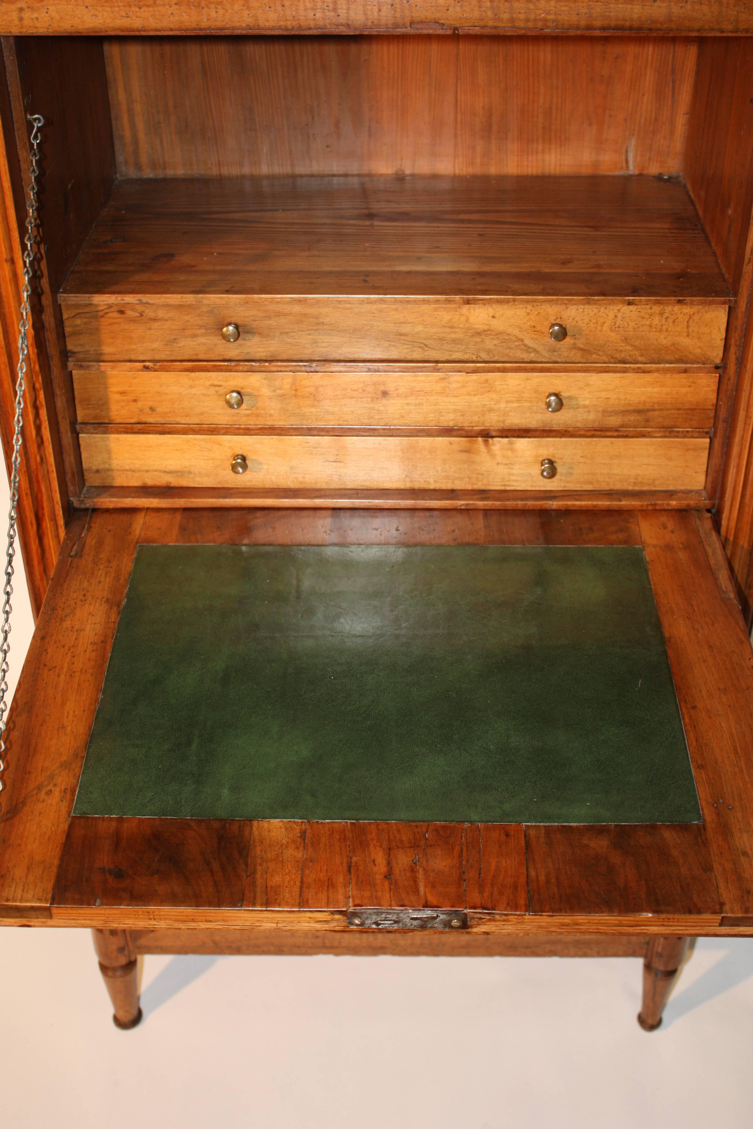 Petite Louis XVI Period Secretaire Abatante 1