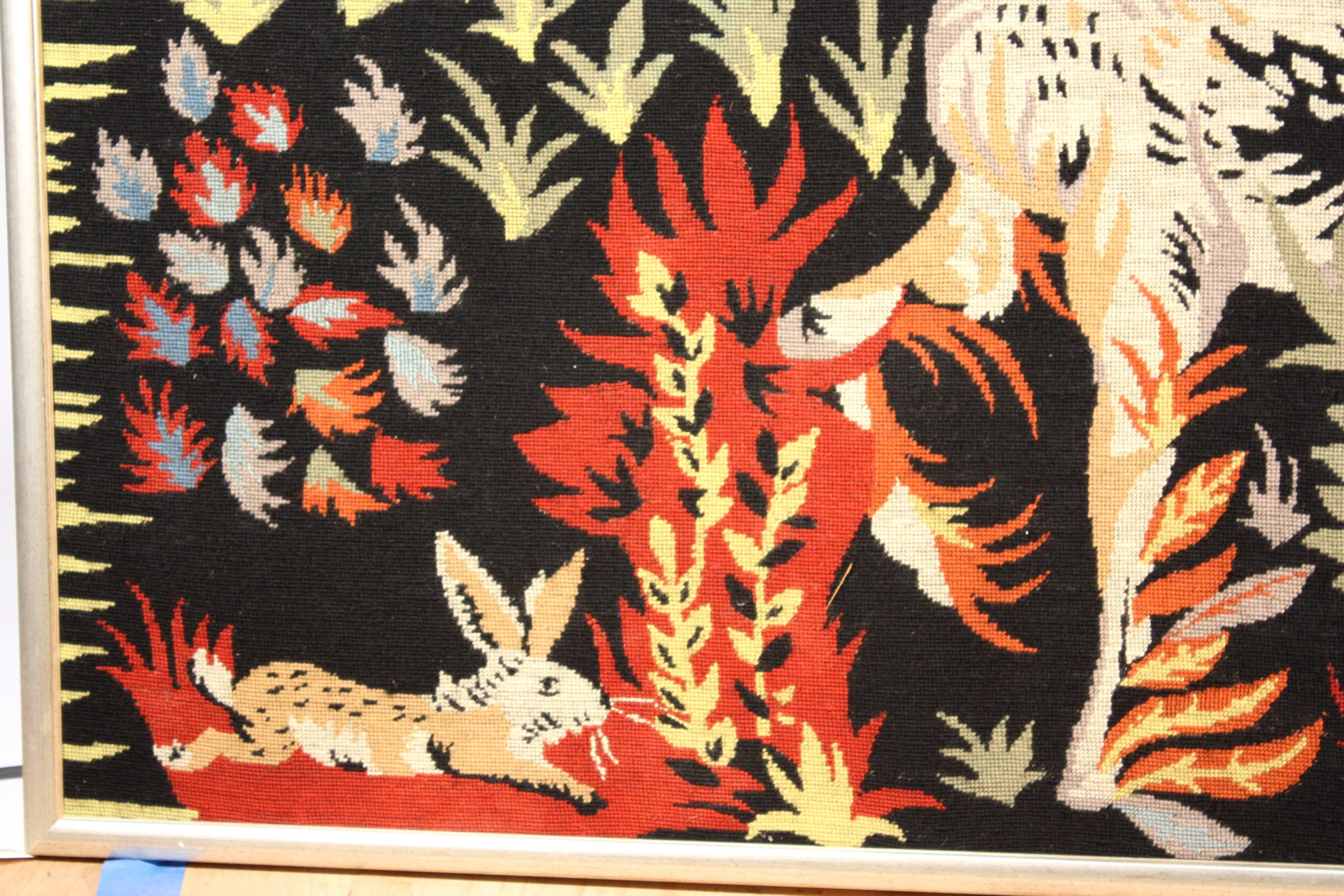 French Modernist Tapestry by Jean Picart Le Doux