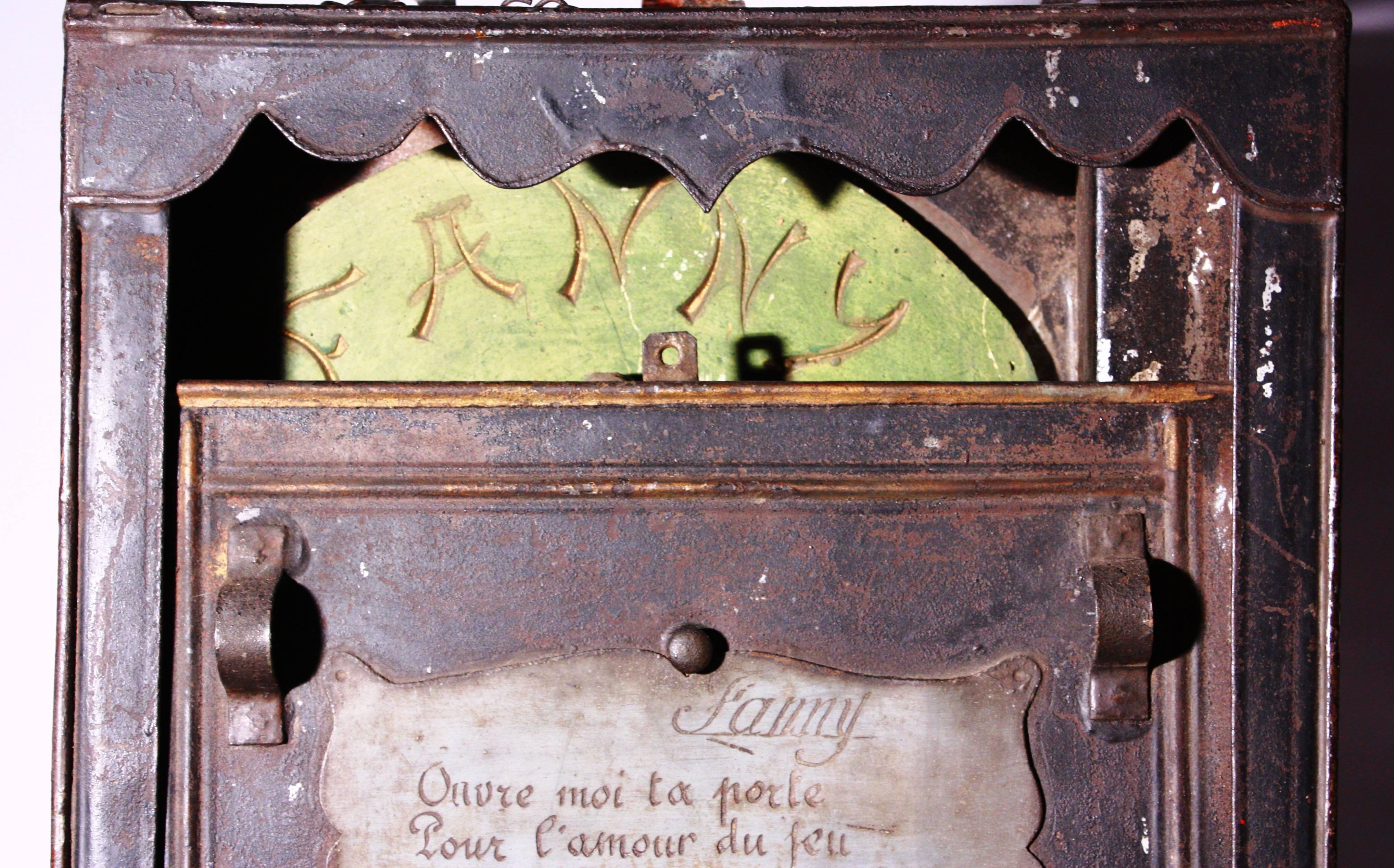 Tin 19th Century French Petanque Novelty Box, 
