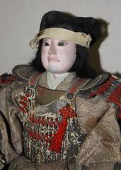 Japanese Samurai Doll, Meiji Period