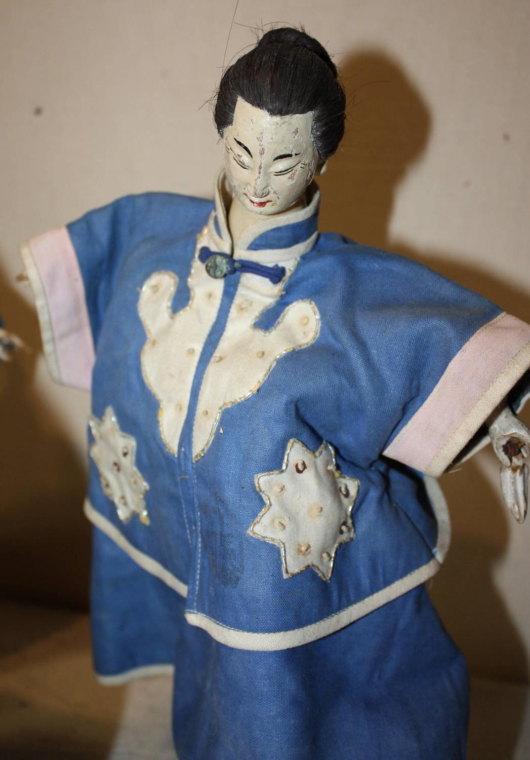 Collection of Four 19th Century Chinese HandPuppets at 1stdibs