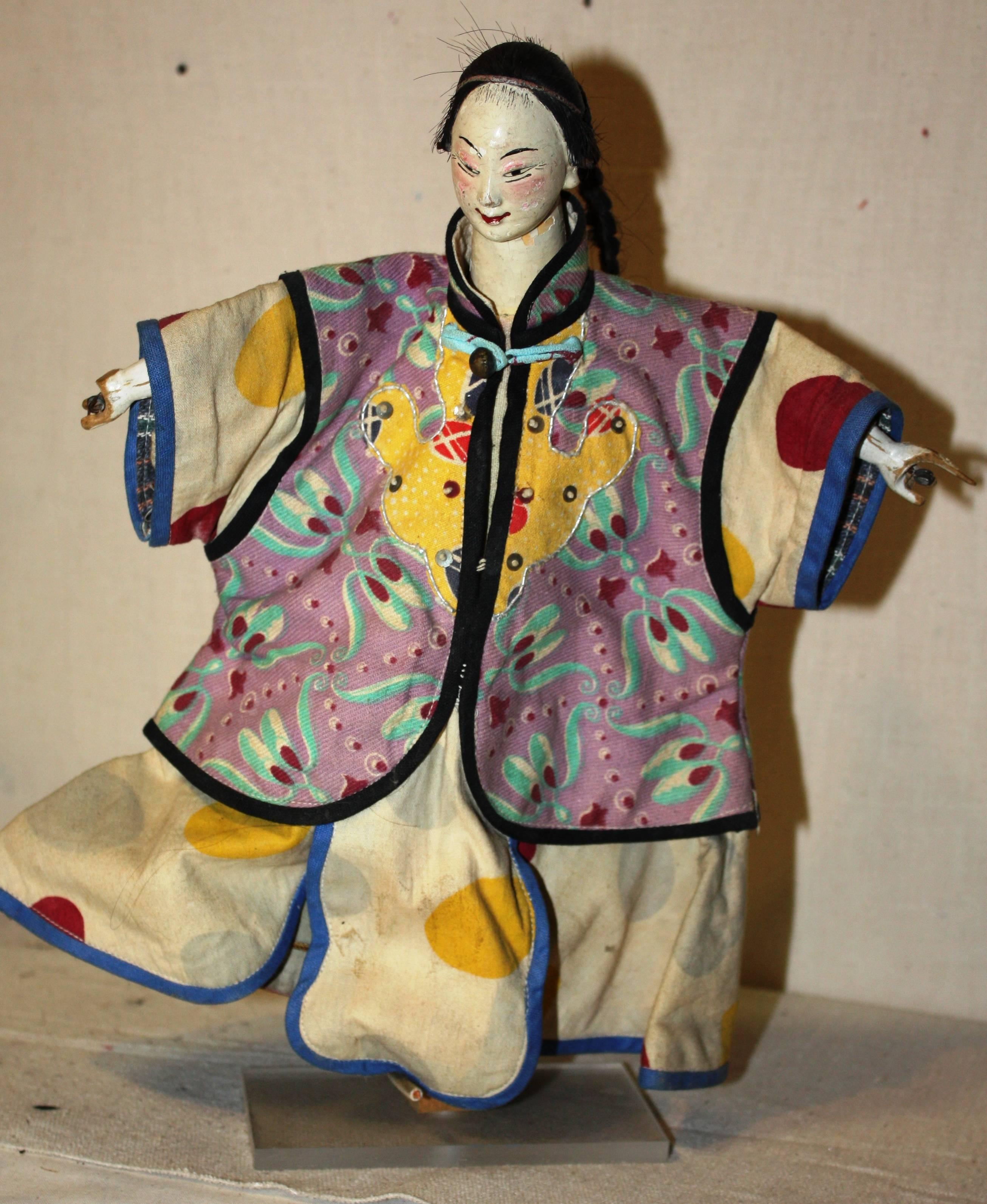 Collection of Four 19th Century Chinese Hand-Puppets 2