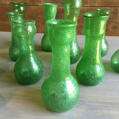 Collection of 12 Blown Glass Vases