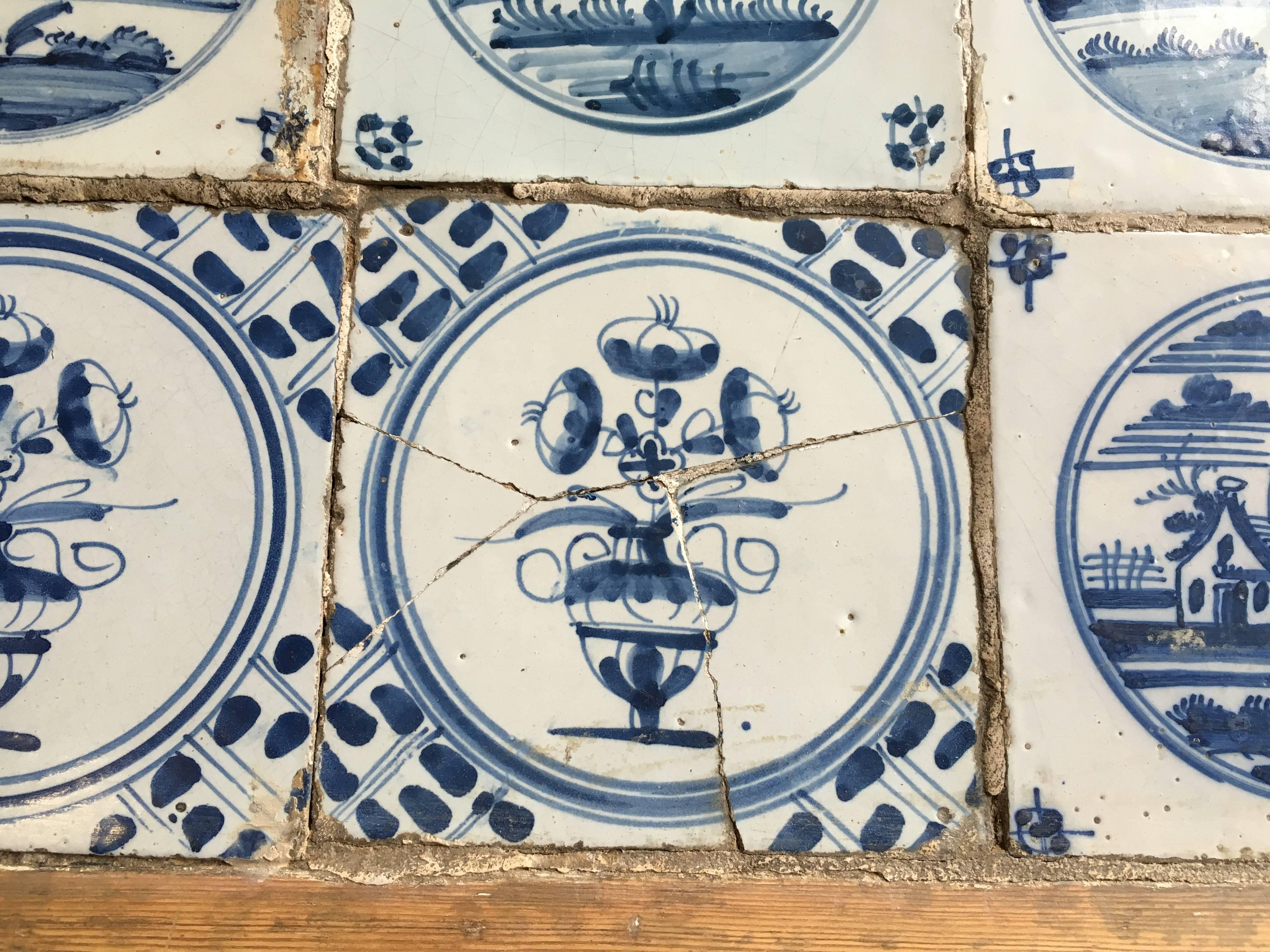 18th Century Dutch Delft Tile-Top Table 5