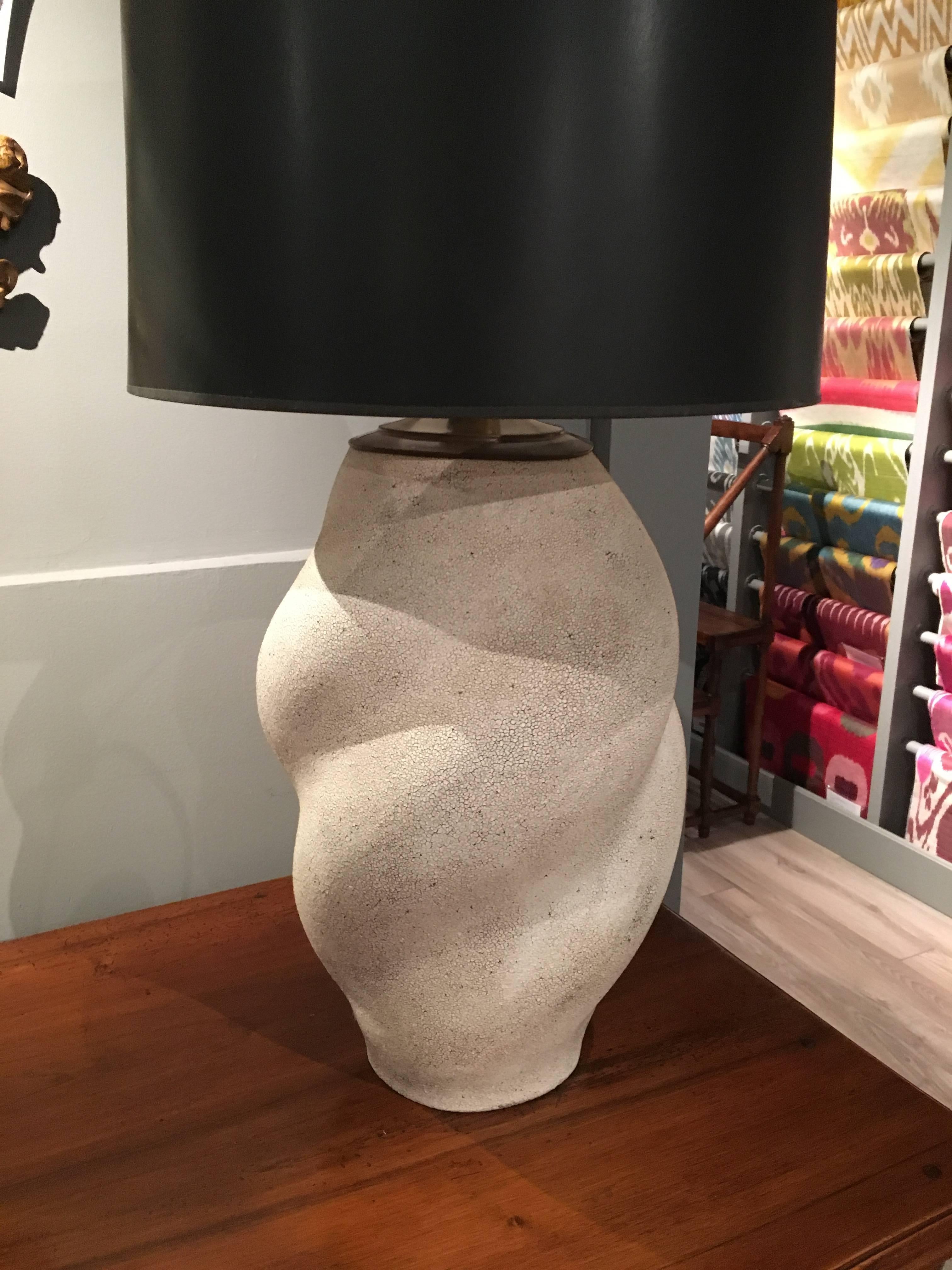 American Large Vase Lamp by Yumiko Kuga