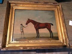 18th Century Equestrian Portrait, "Skyscraper" by Francis Sartorius