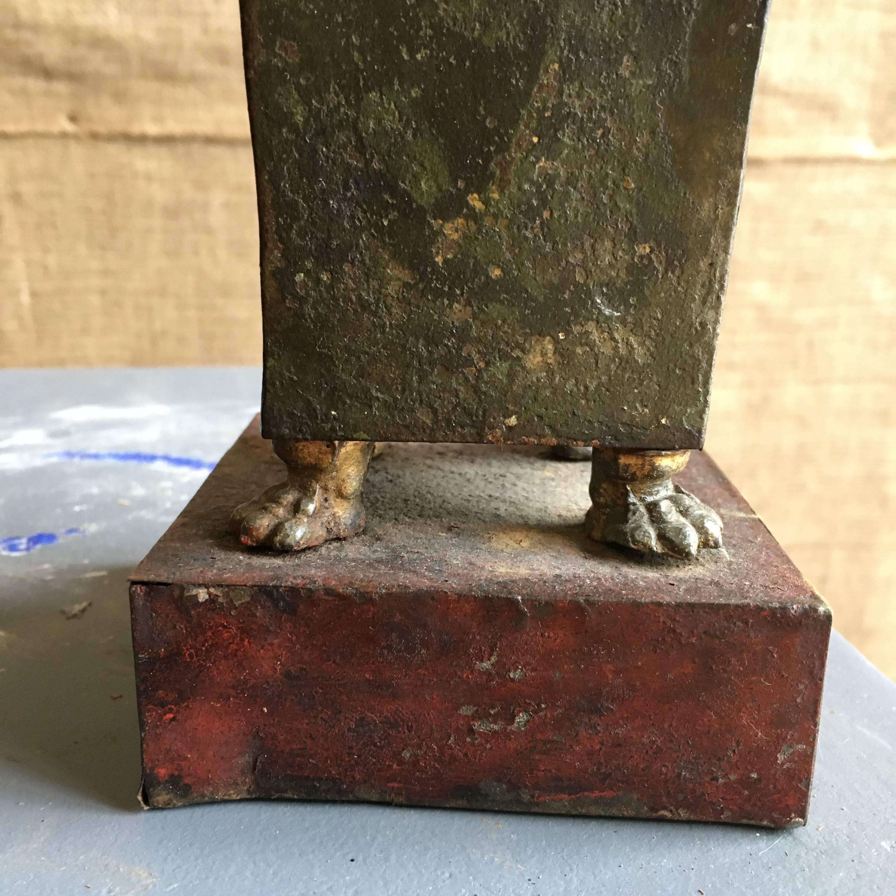 Tin Pair of French Empire Period Tole Jardinière